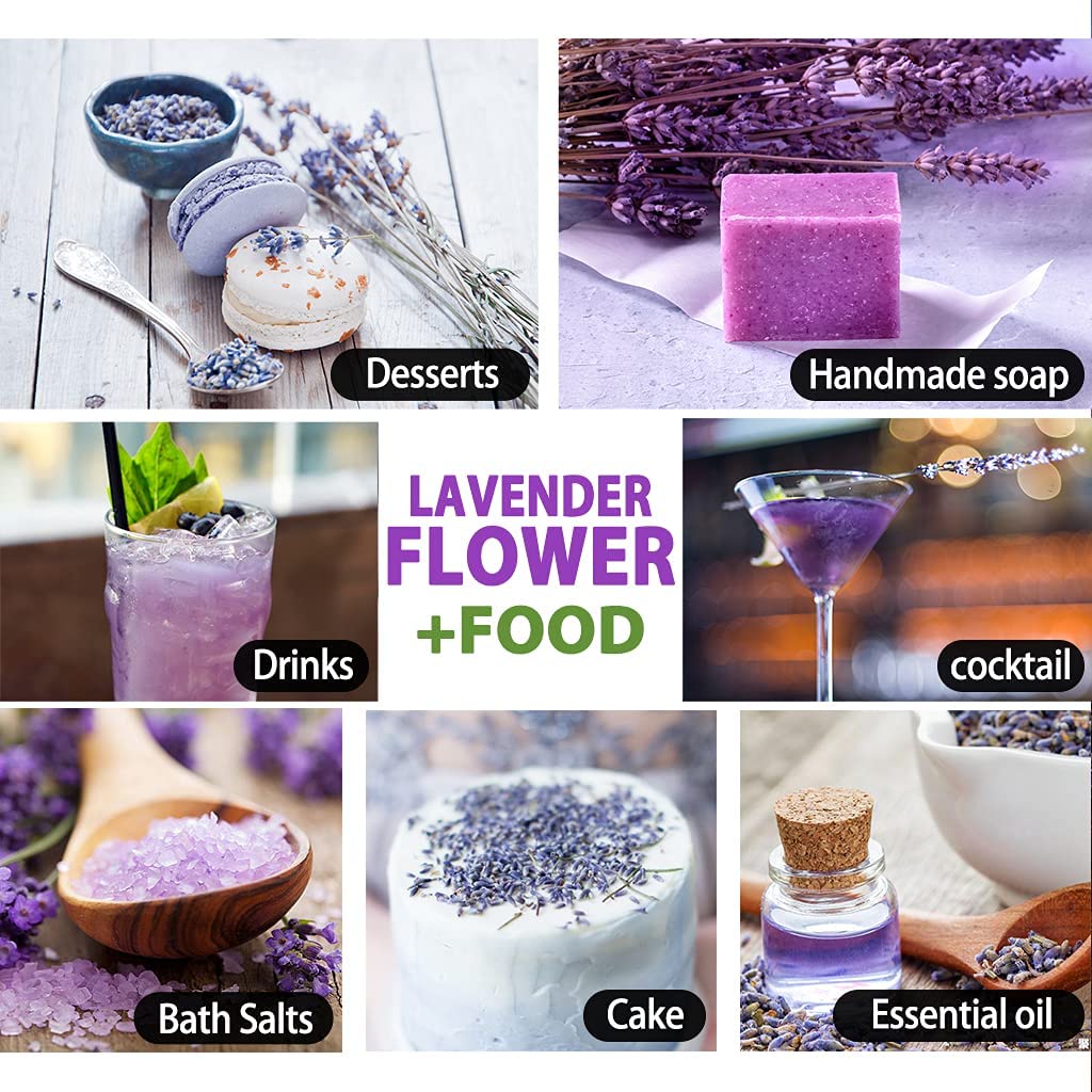 Aluminum foil bag with clip sealing Tian Hu Shan lavender buds