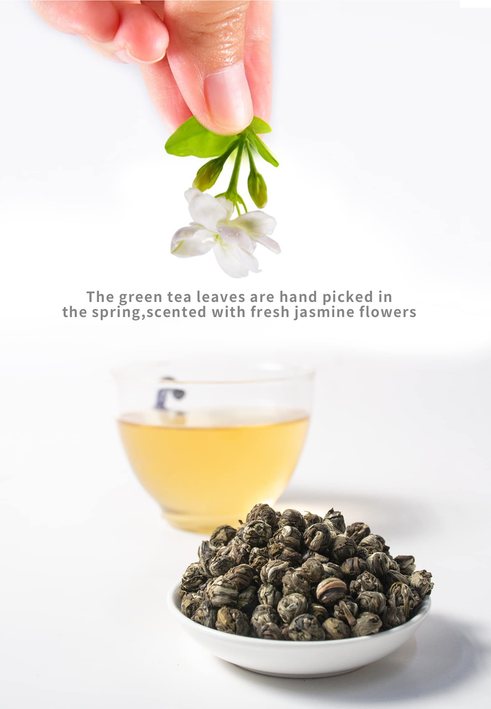 Tian Hu Shan aroma with light pairings suggested for flavor balance.