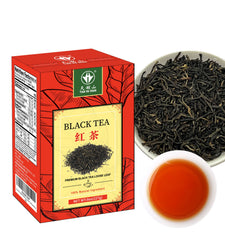 Tian Hu Shan black tea loose leaves in 8oz pack provide fresh flavor.