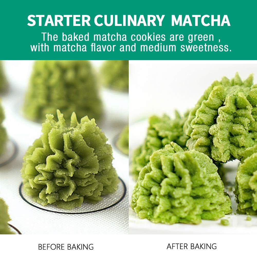 Tian Hu Shan matcha kitchen scene evokes everyday wellness and flavor.