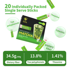 Tian Hu Shan Matcha Sticks latte or smoothie pairings for delicious drinks.