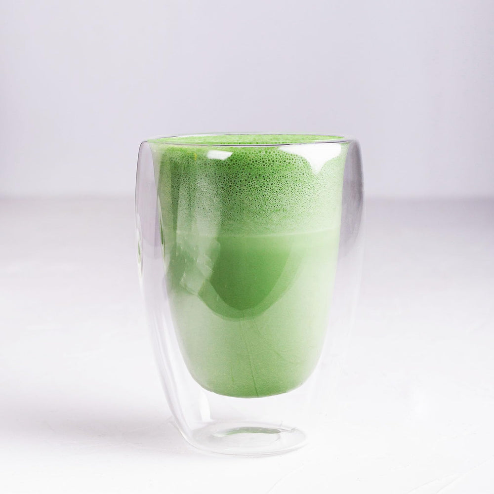 Tian Hu Shan Matcha Sticks opened showing single-serve sachets.