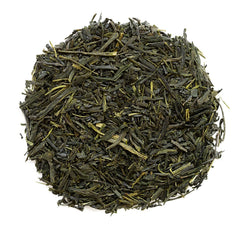 Sencha infusion in a cup from Tian Hu Shan for a refined taste