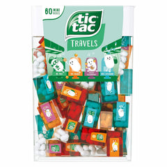TIC TAC box full with 60 mini boxes, ideal for on-the-go refreshment.