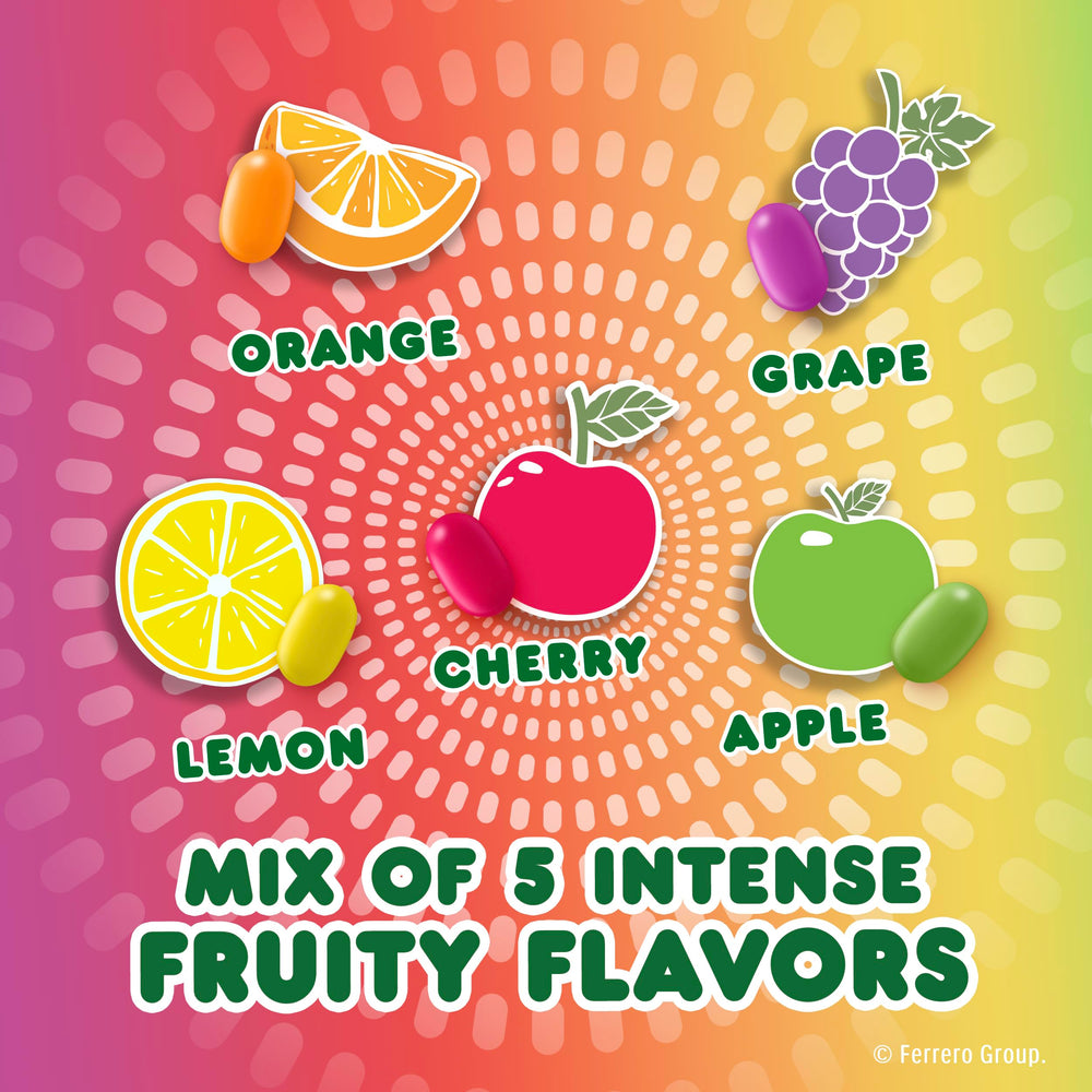 Tic Tac Chewy Fruit Adventure lemon piece with tangy, refreshing look.