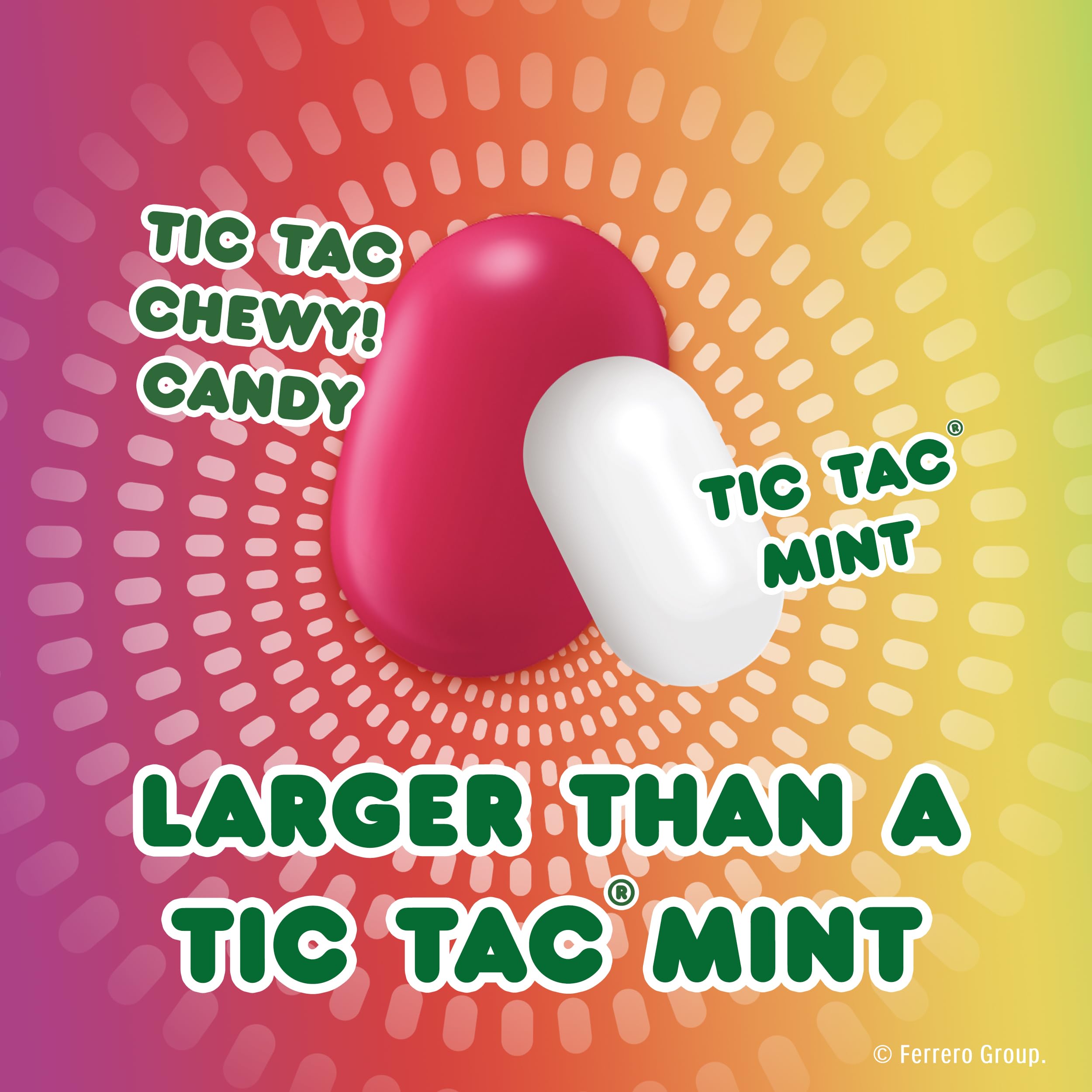 Tic Tac Chewy Fruit Adventure on-the-go snack during gaming sessions.