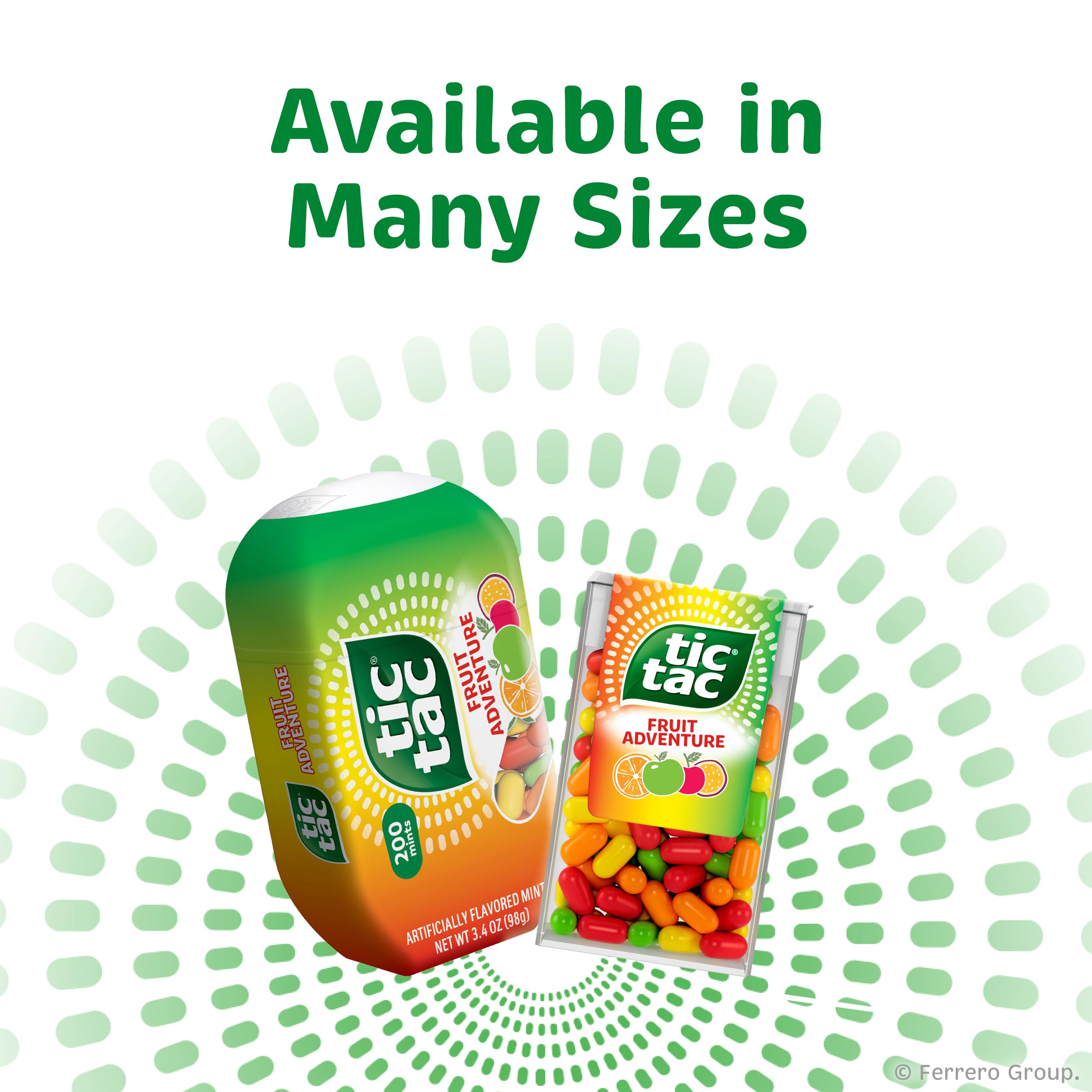 Stocking stuffer image of Tic Tac Citrus Adventure suggests holiday gifting idea.