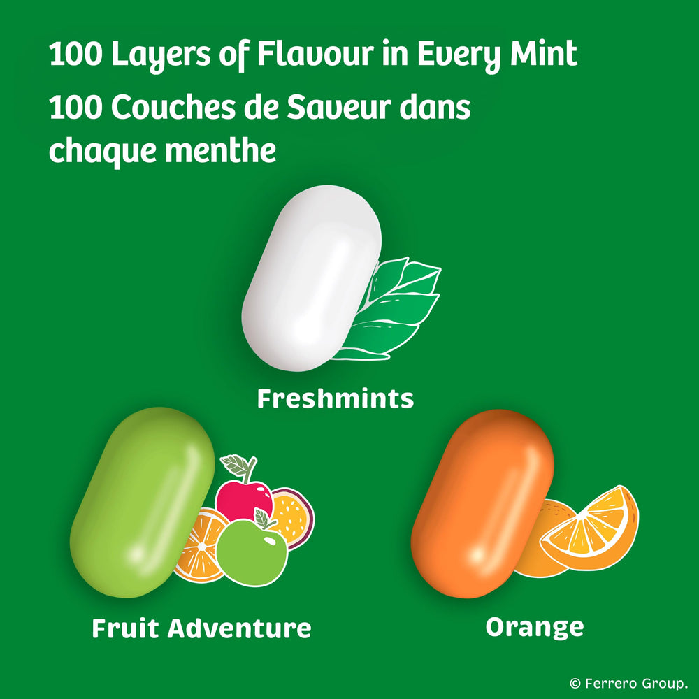 Tic Tac Fresh Mint after-coffee use for a quick breath refresh
