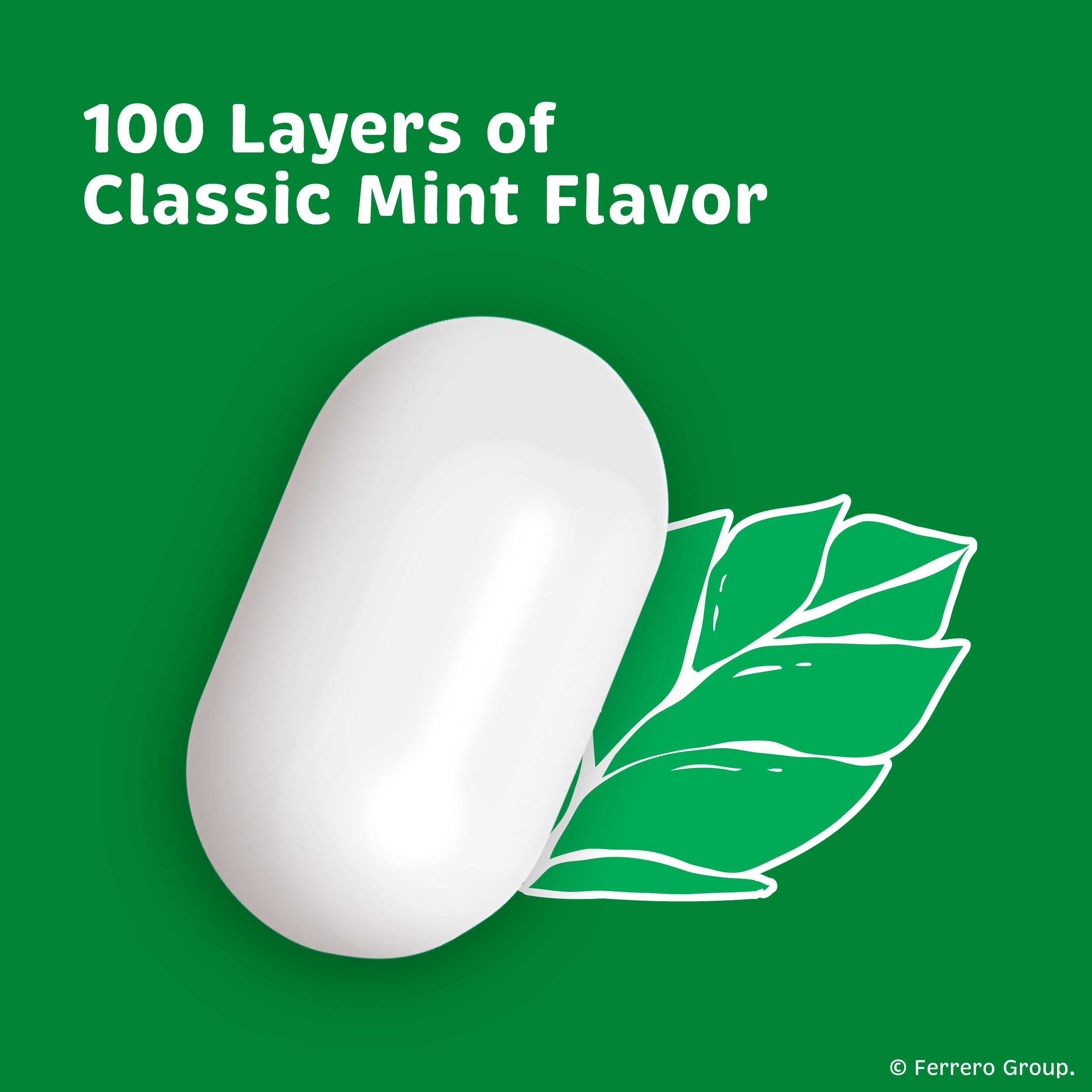 Mini packs of Tic Tac Freshmints arranged in a bowl for guests