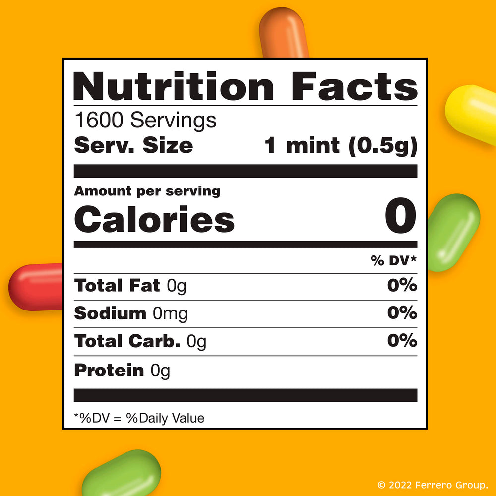 Tic Tac Fruit Adventure mints shared during outings, vibrant fruit flavor moments.