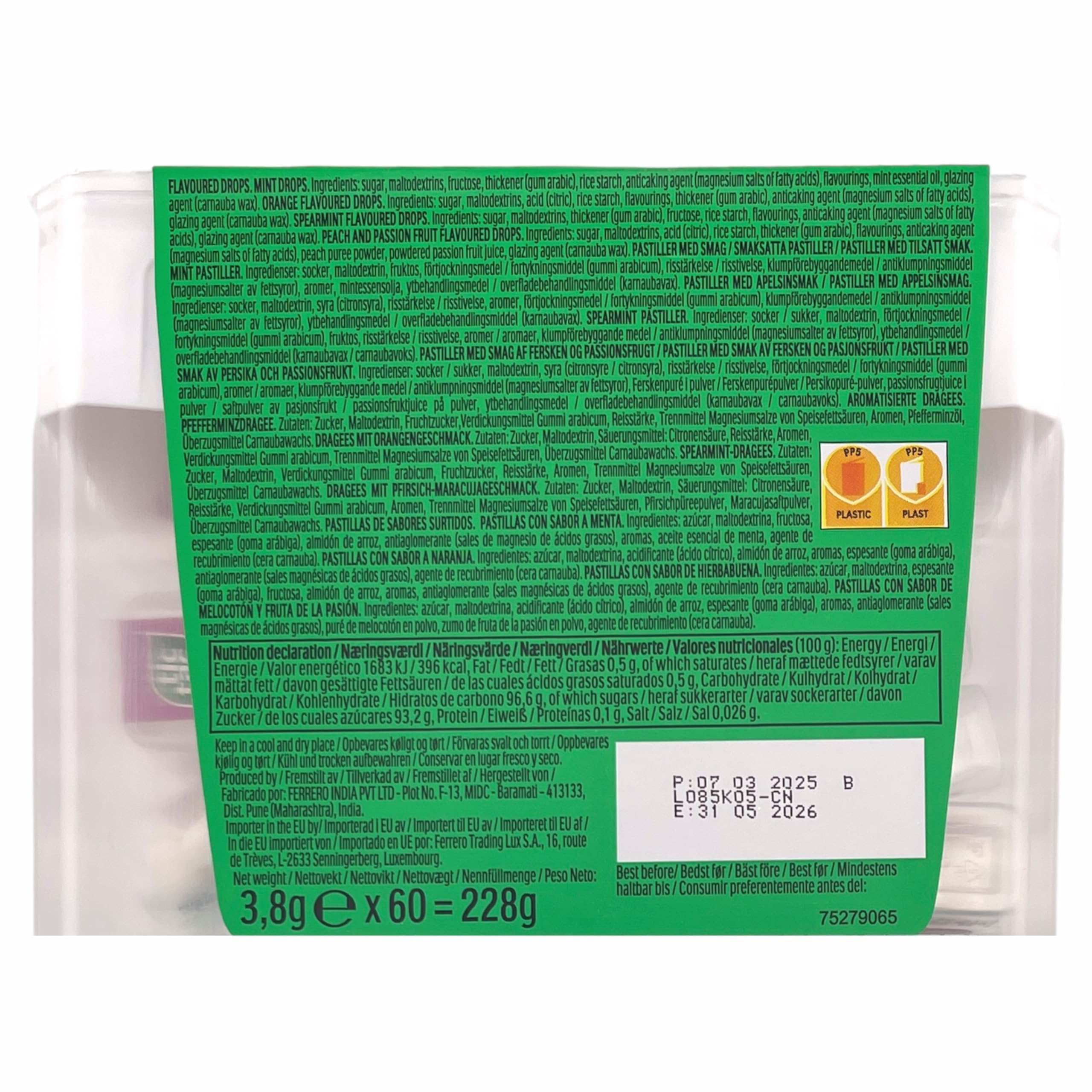 TIC TAC passion fruit mini boxes add tropical flair in portable packs.