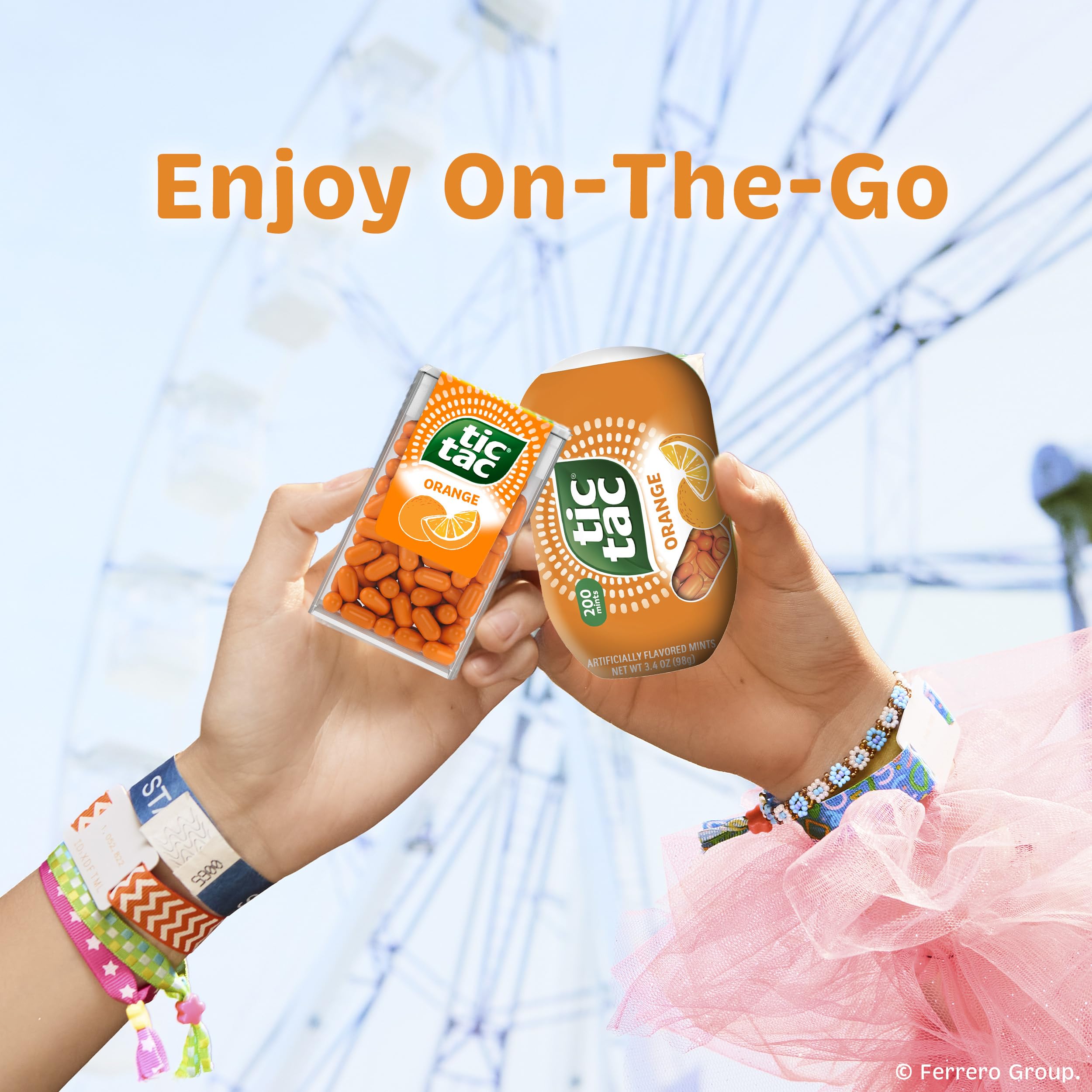 After-meal refresh: Tic Tac Orange on the go