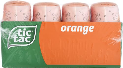 Tic Tac Orange mints in a seasonal shareable package for gifting.
