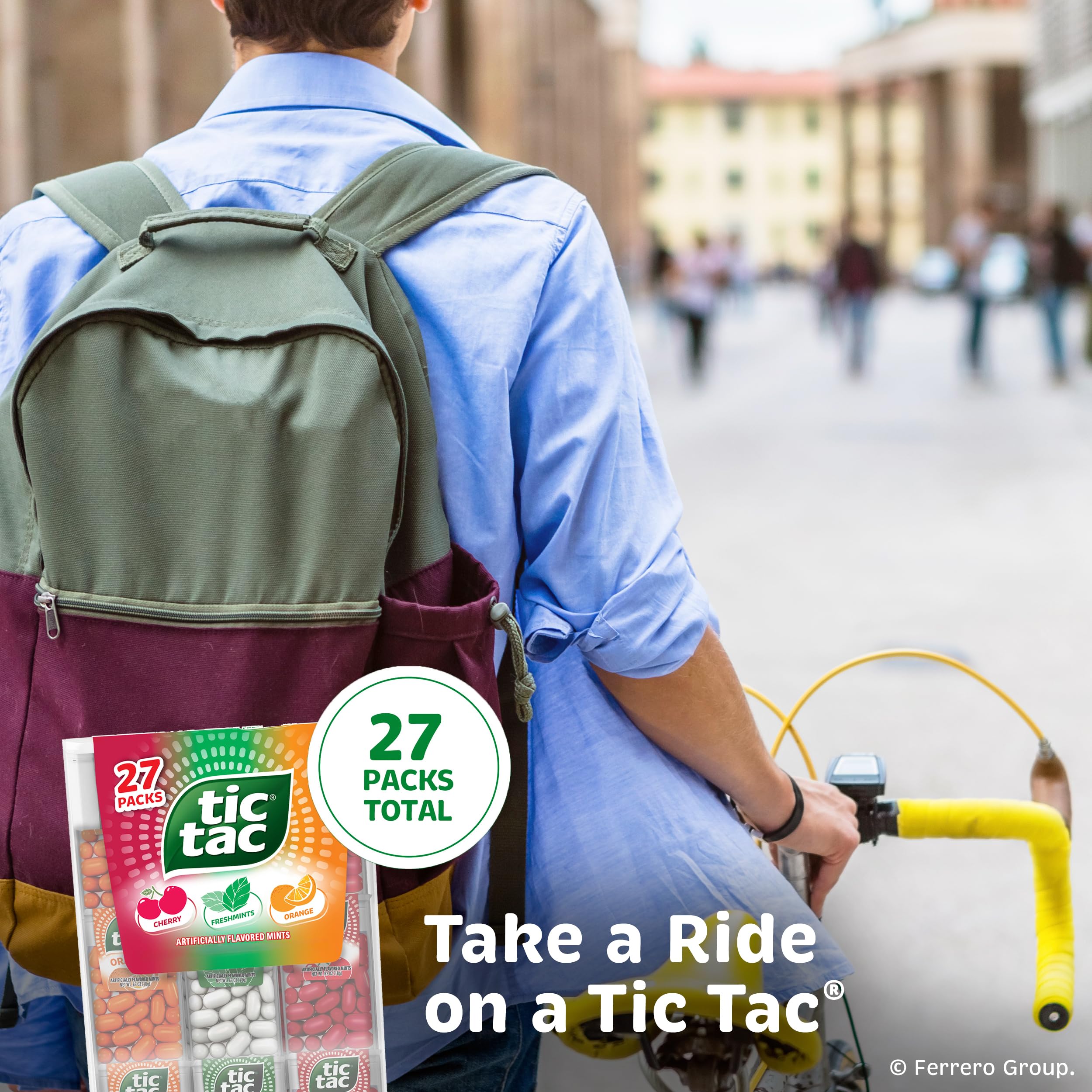 Tic Tac Orange packs highlight citrus zest after meals