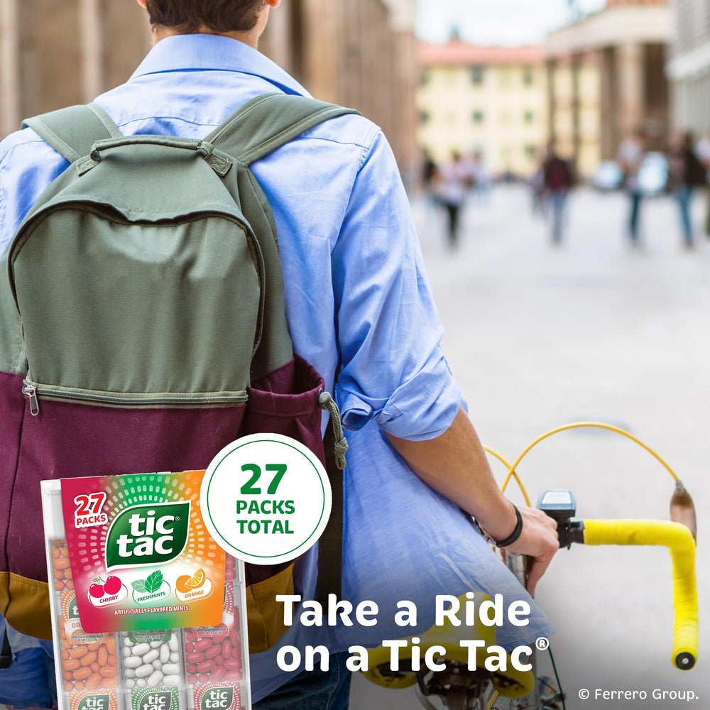 Tic Tac Orange packs highlight citrus zest after meals