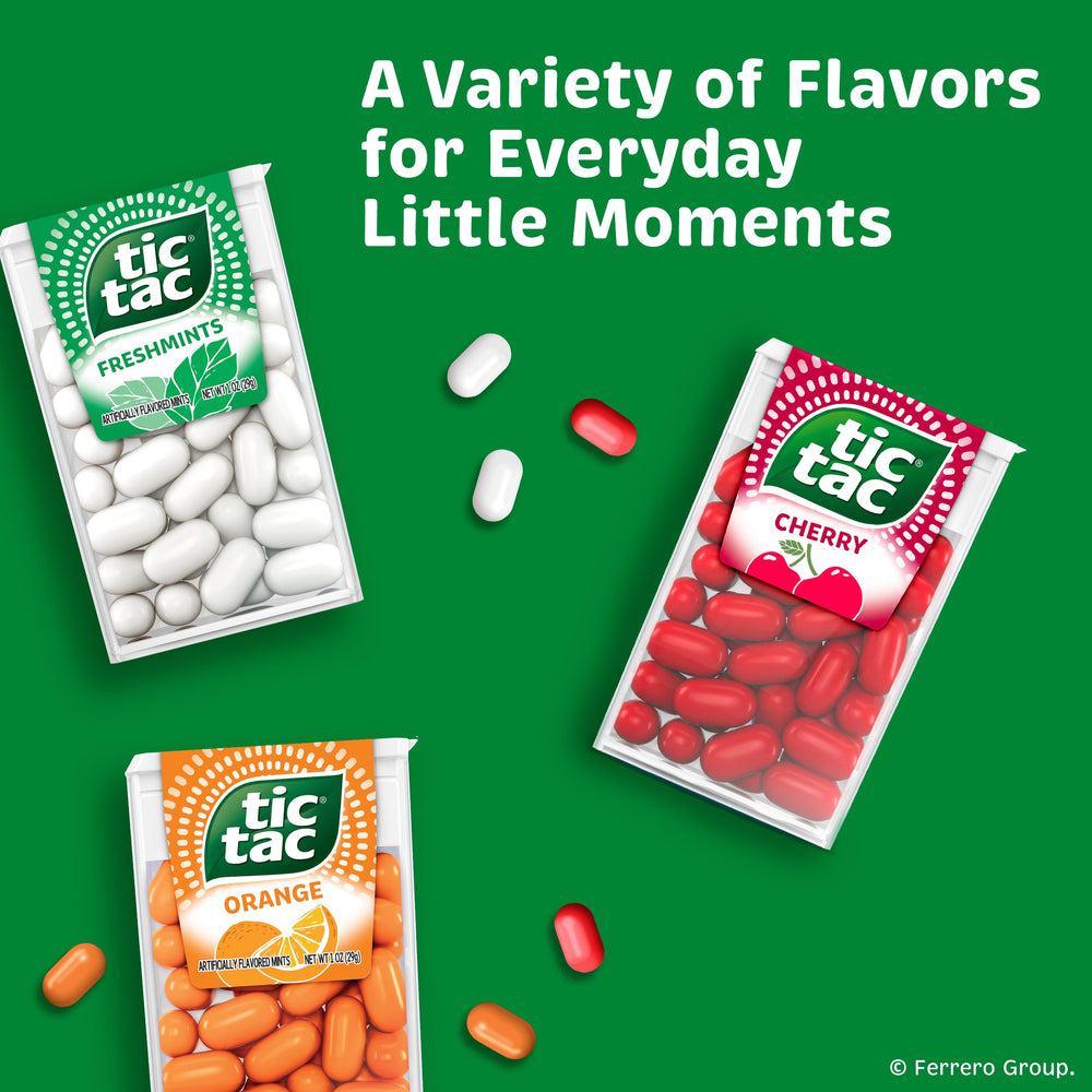 Tic Tac pocket-size mints fit in purses and pockets