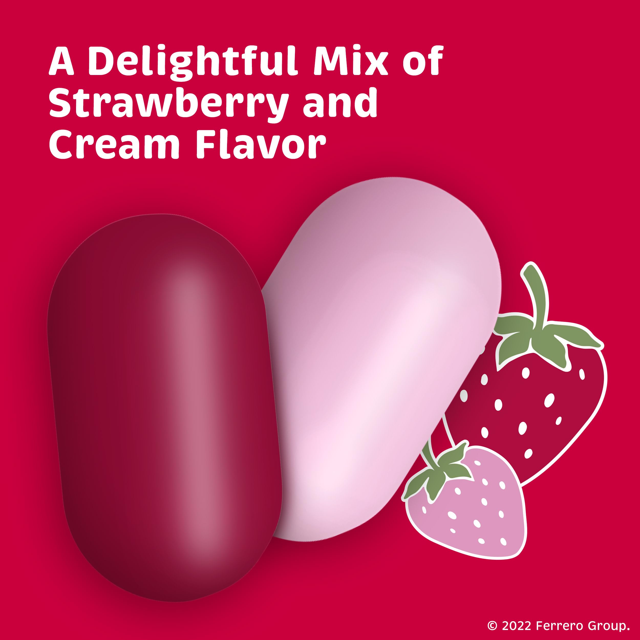 Tic Tac Strawberry & Cream bulk 12-pack display for gifting.