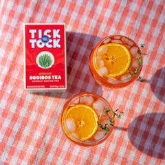 Tick Tock cedarberg-harvest sachets evoke hand picked quality