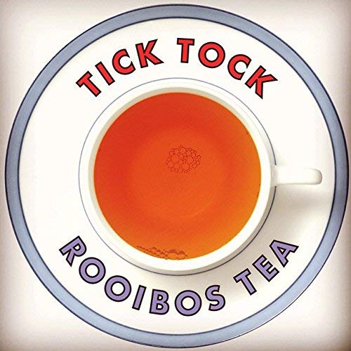 Tick Tock Teas Hot or iced brew shown in glass