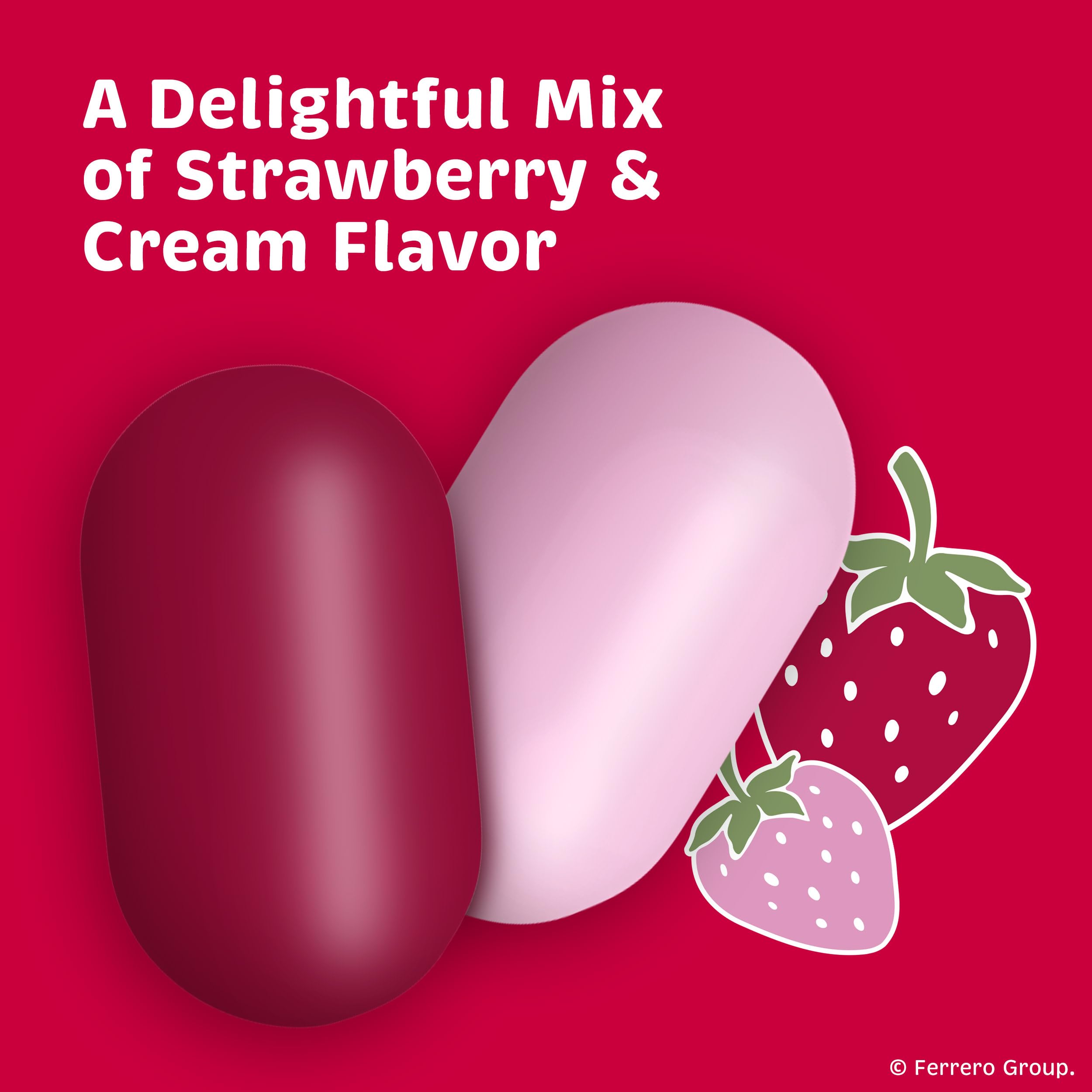 Tic Tac Strawberry & Cream sharing bowl emphasizes social sharing and easy gifting.