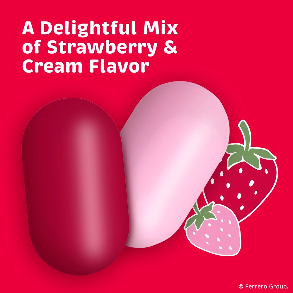 Tic Tac Strawberry & Cream sharing bowl emphasizes social sharing and easy gifting.