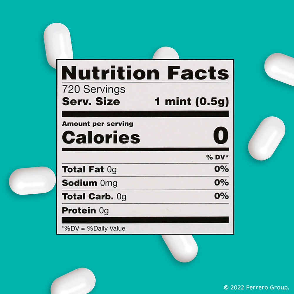 Tic Tac Wintergreen after-coffee refreshment shown as a quick palate pick-me-up.