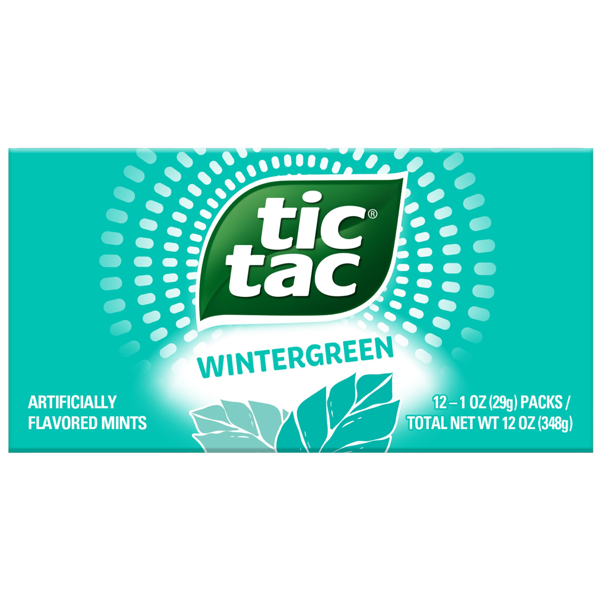 Tic Tac Wintergreen bulk packaging suitable for offices, events, and shared spaces.