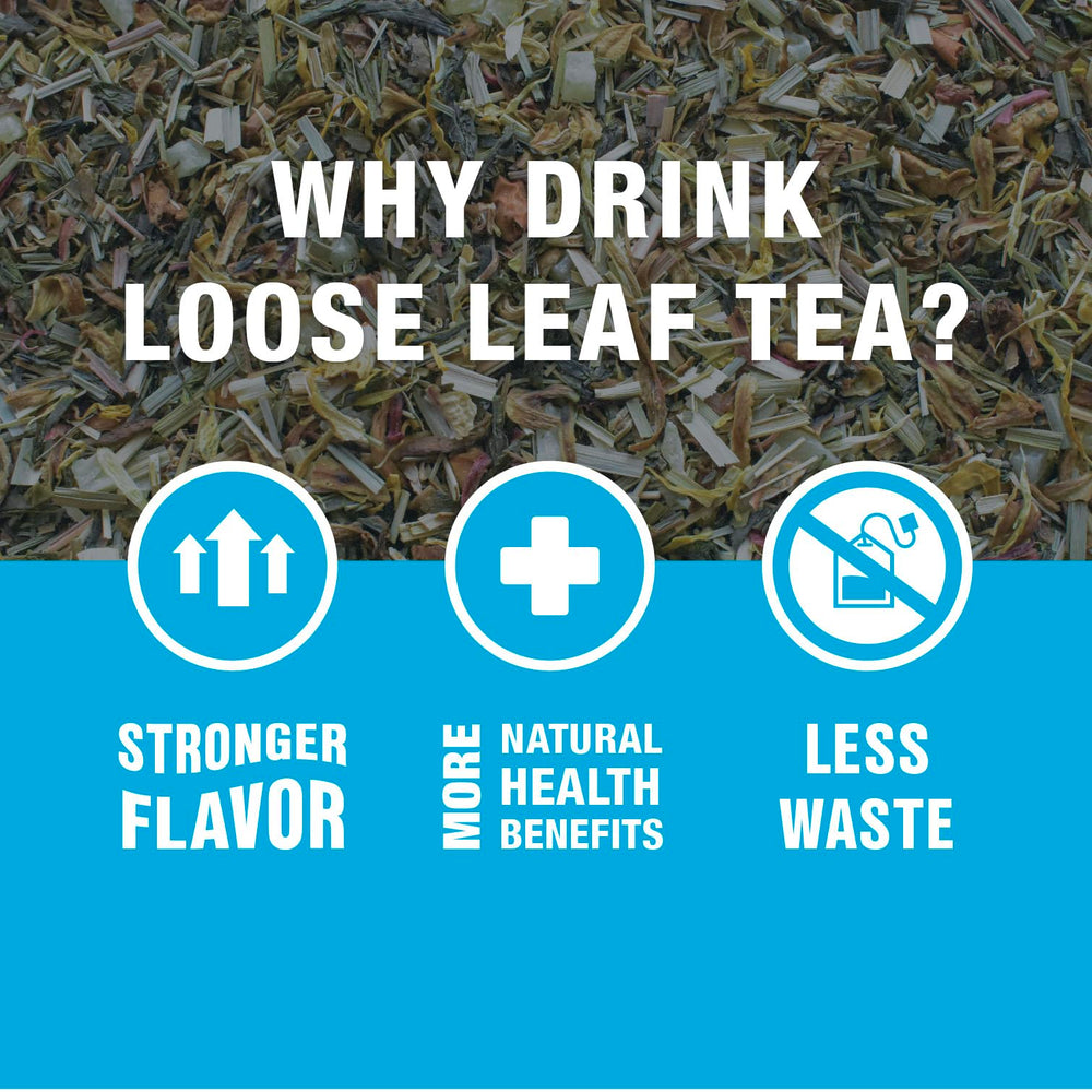 Tiesta Tea Sour Green Apple with white hibiscus adds floral aroma and a slight tang