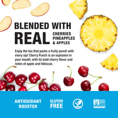 4oz refillable tin keeps your premium Cherry Punch blend fresh.