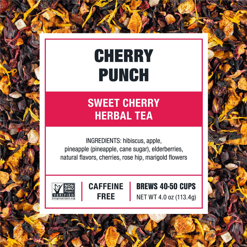 Apple and hibiscus notes balance the cherry with subtle fruit sweetness.
