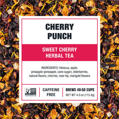 Apple and hibiscus notes balance the cherry with subtle fruit sweetness.