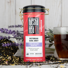 Tiesta Tea Floral Earl Grey dry leaf blends lavender and bergamot for a delicate infusion.