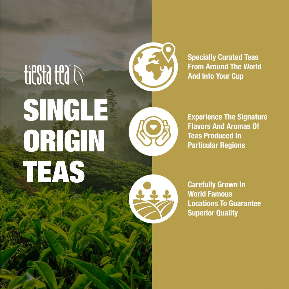 Tiesta Tea Milk Oolong served hot or iced for versatility.
