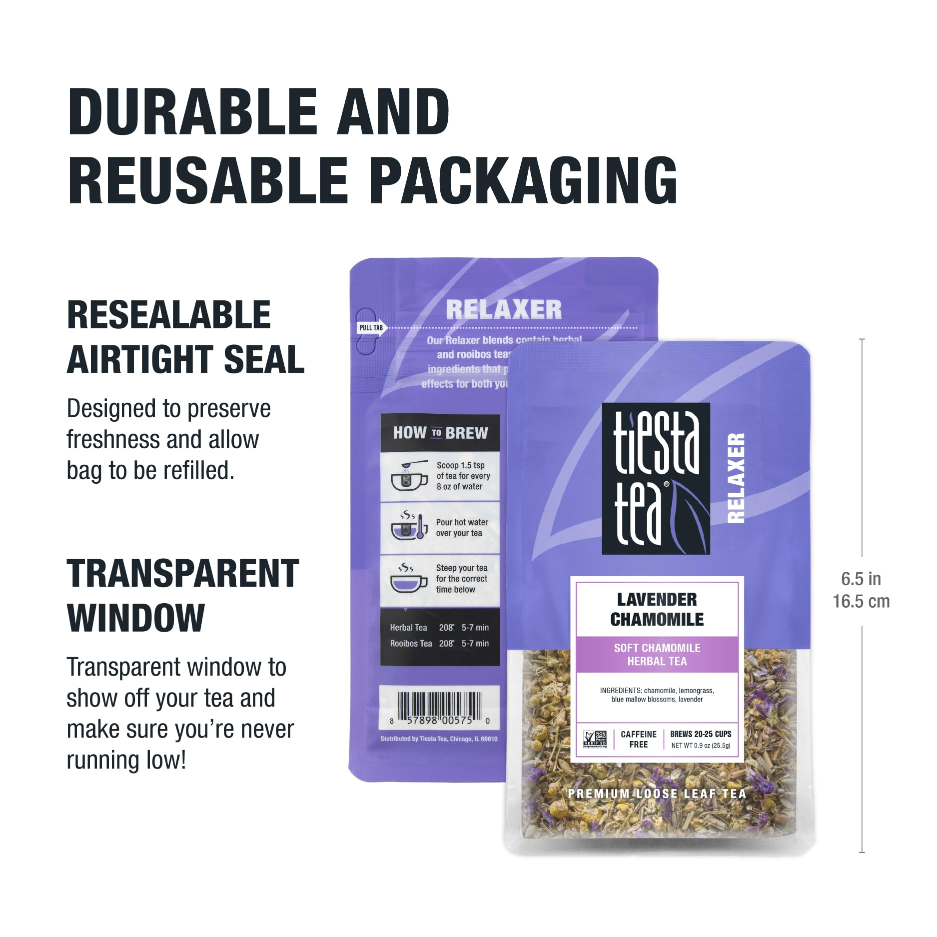 Tiesta Tea Lavender Chamomile nighttime relaxation ritual imagery.