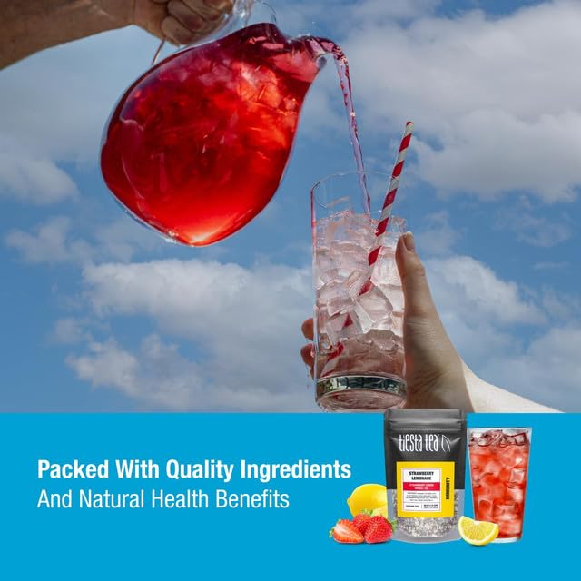 Tiesta Tea loose leaf quality for richer aroma and control.