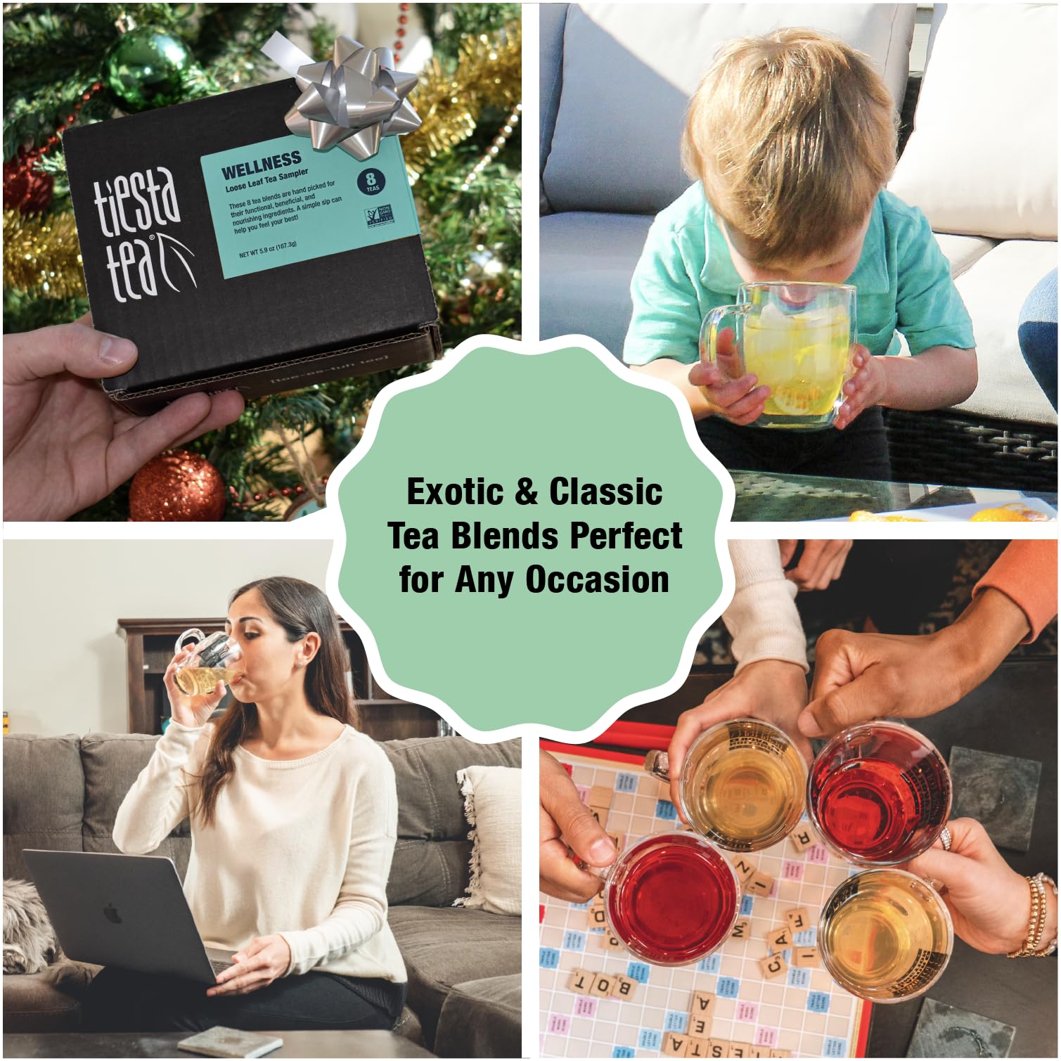 Tiesta Tea Meyer Lemon Zest with sunny citrus fragrance