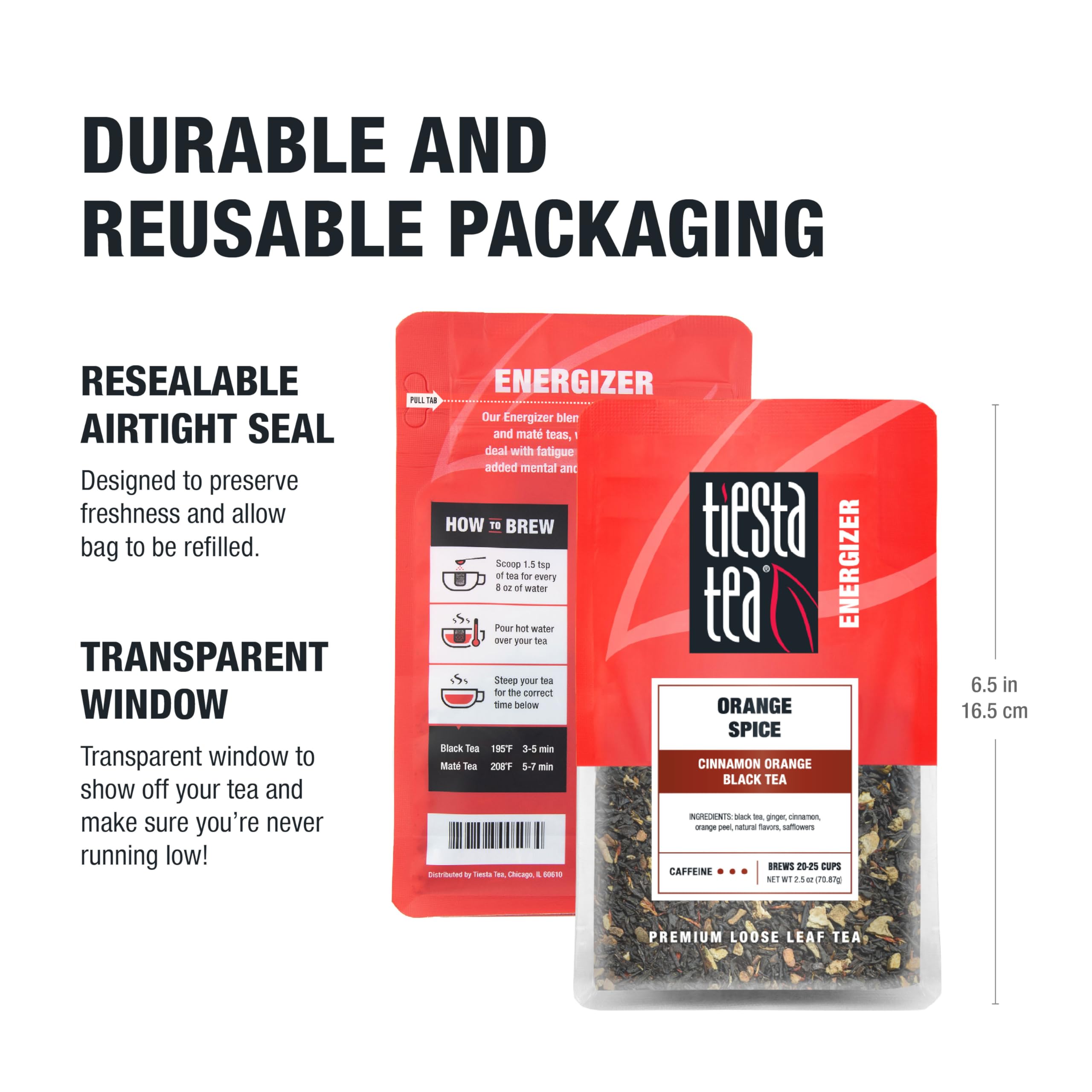 Tiesta Tea Orange Spice fits morning routines and afternoon breaks