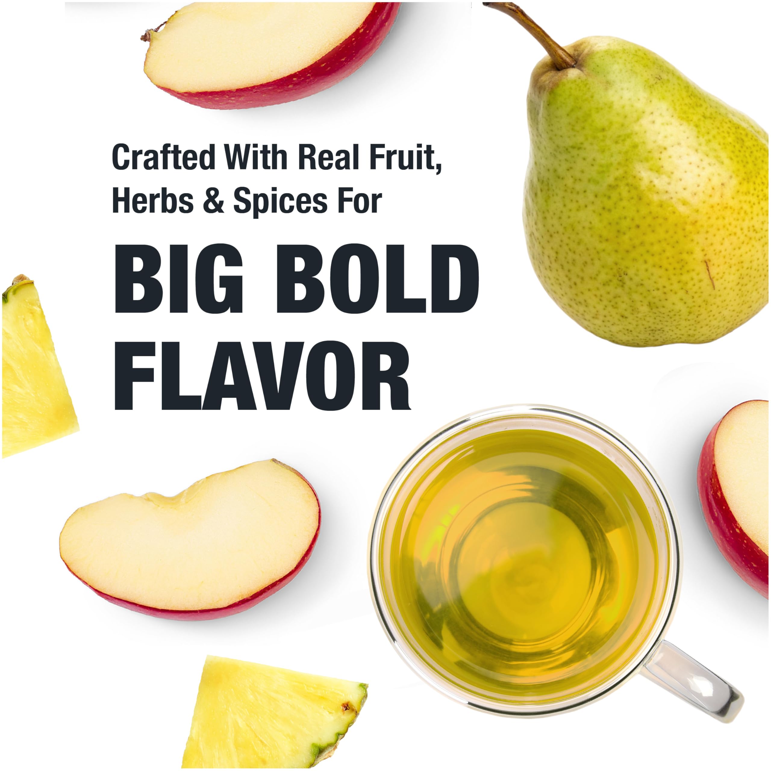 Blackberry leaves and marigold petals add natural sweetness and depth.