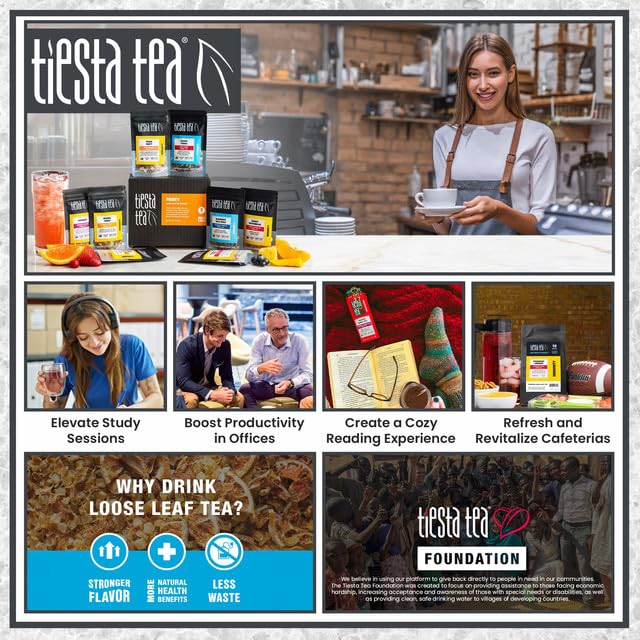 Tiesta Tea Seasonal Flavors loose leaf—curated options for winter and beyond