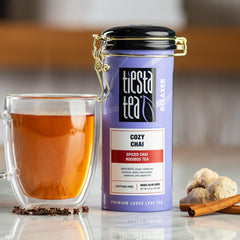 Tiesta Tea spiced rooibos chai loose leaf with aromatic blend