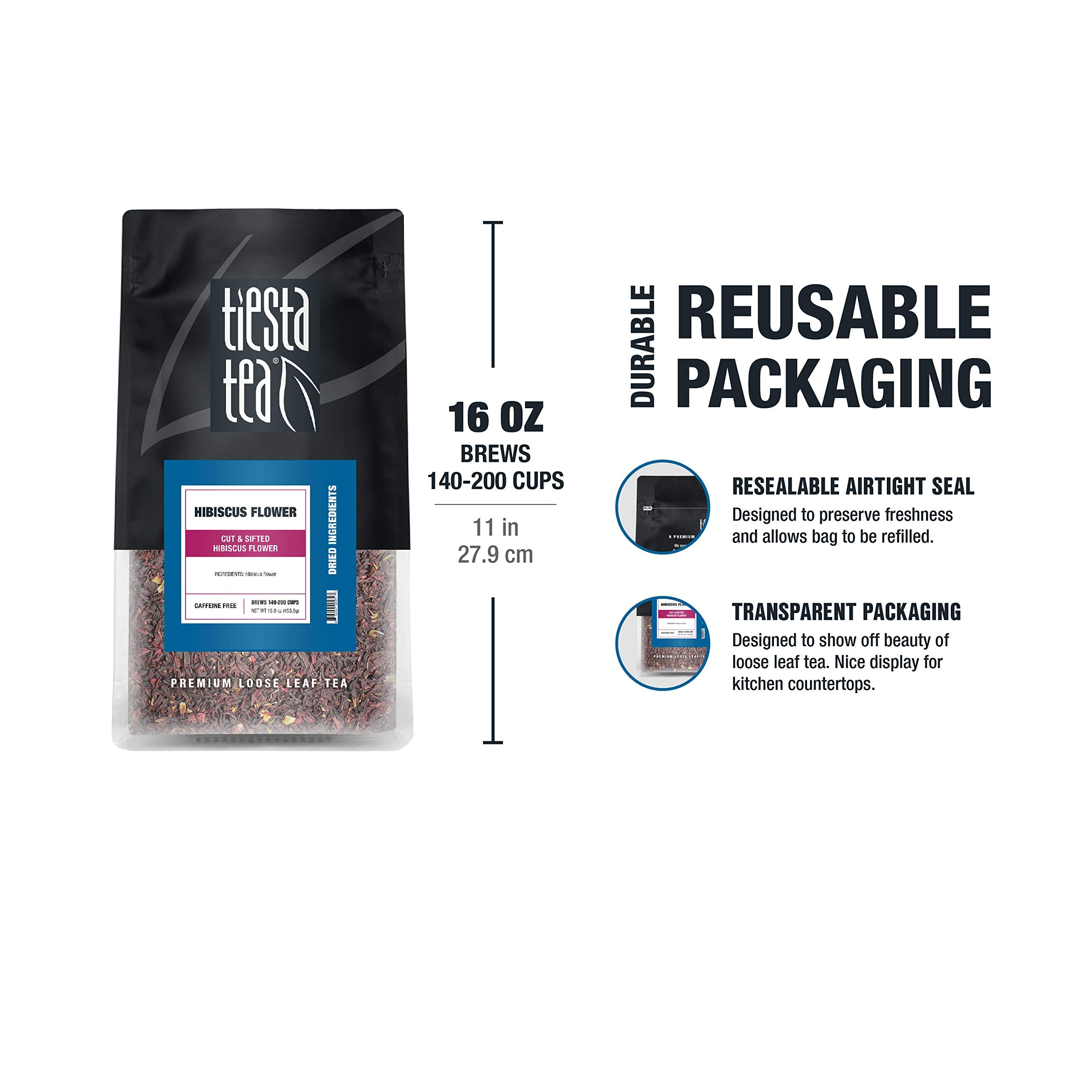 Tiesta Tea steeping 5-7 minutes yields full flavor in minutes.