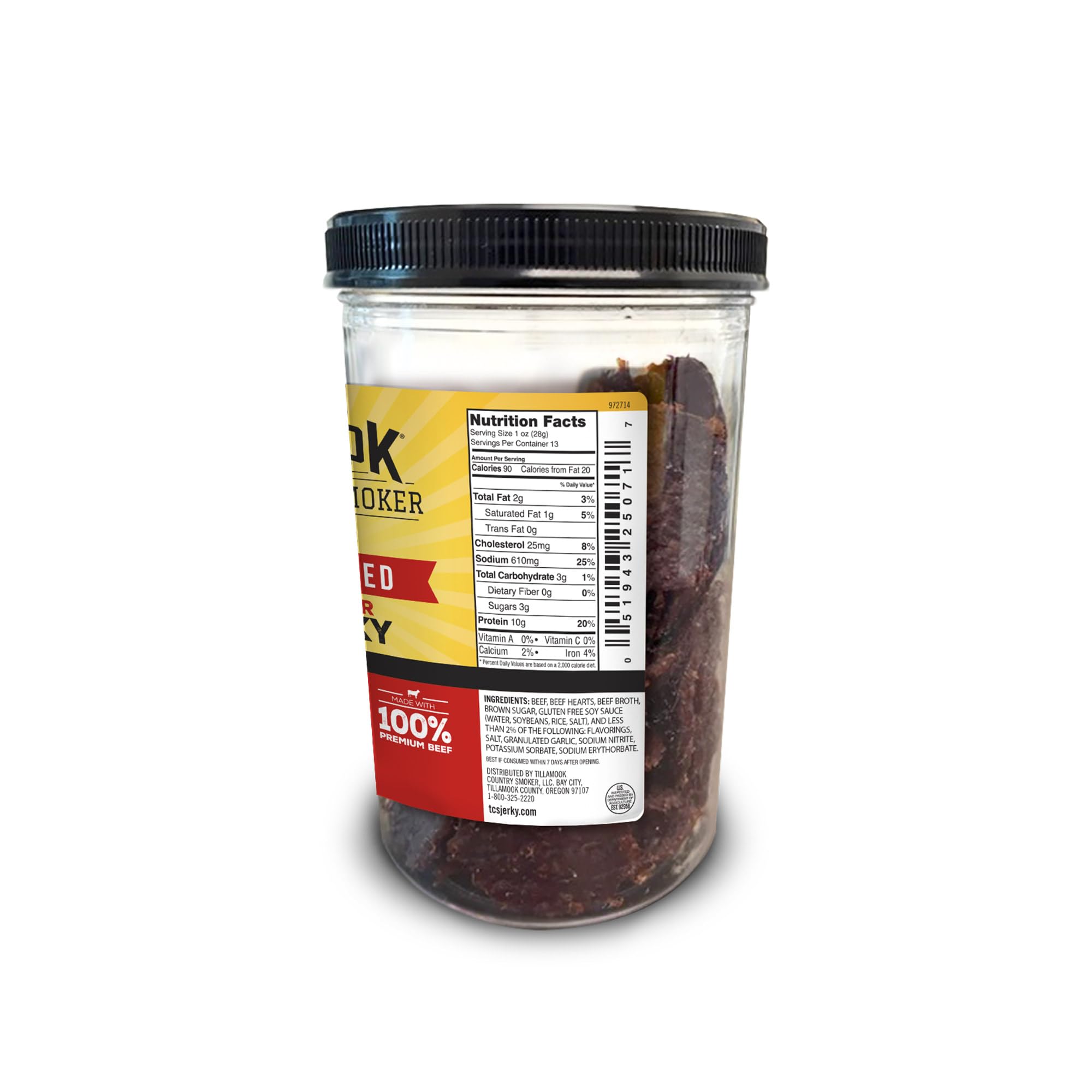 Tillamook 10g protein per serving supports active snacking during activities.