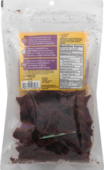 Tillamook Country Smoker beef jerky texture close-up with pepper flecks
