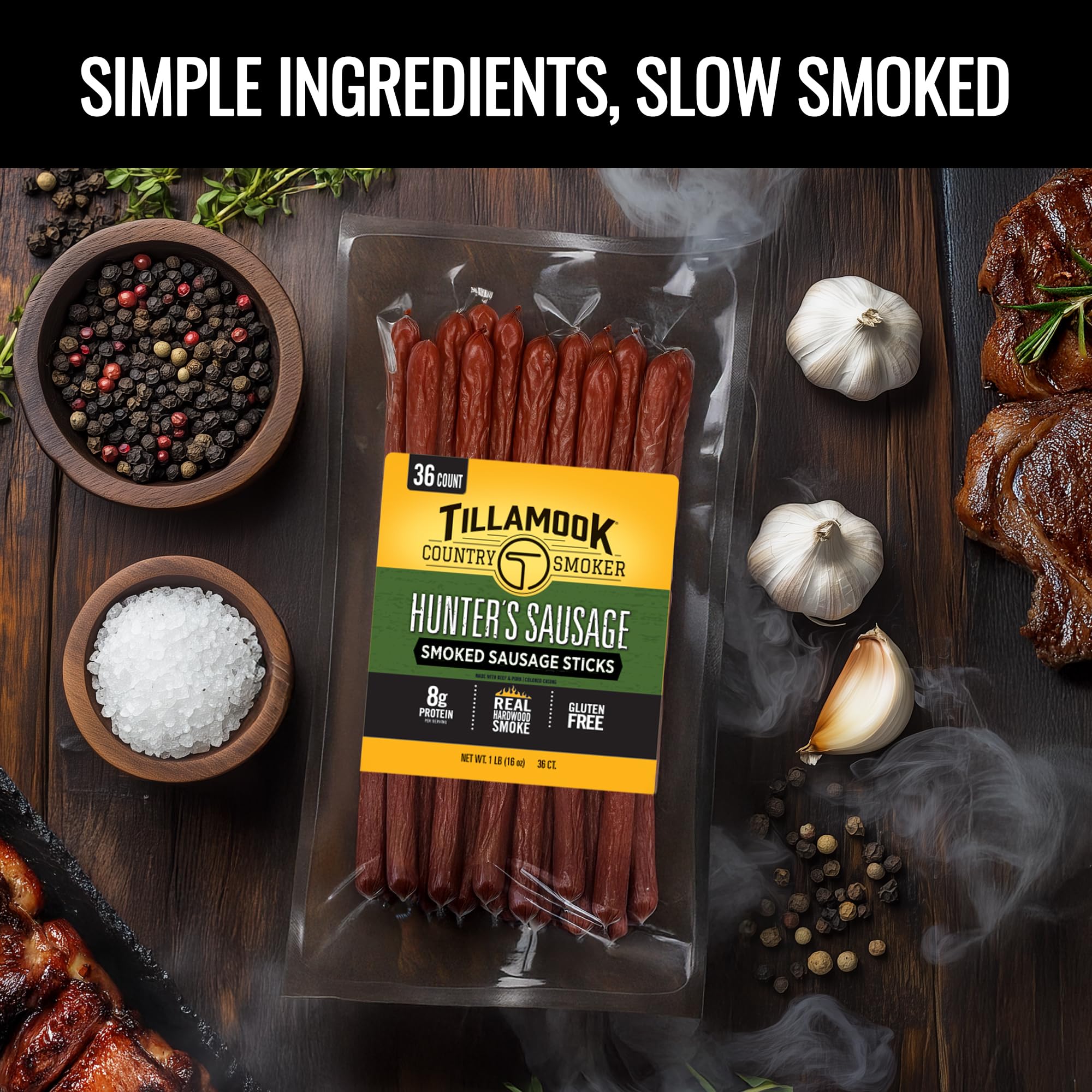 Tillamook high protein sticks, ready-to-eat keto snacks for busy days.