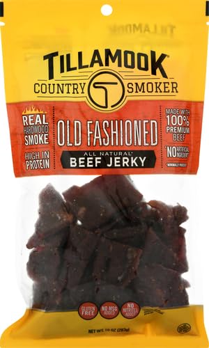 Tillamook Country Smoker Jerky on the go snack for busy days.