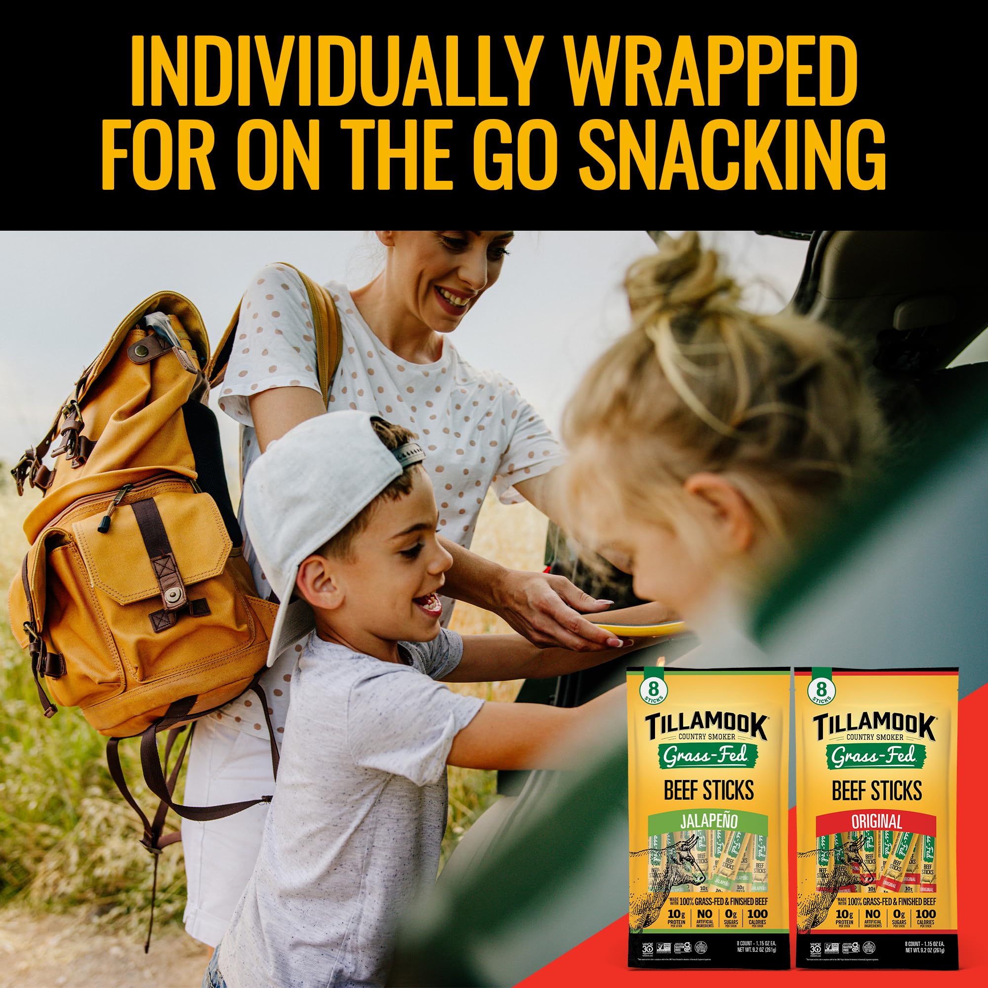 Tillamook Country Smoker smoked in Oregon for bold, smoky flavor