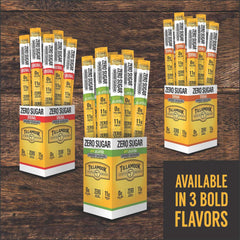 Close-up of smoked original sausage stick highlighting hardwood smoke flavor.