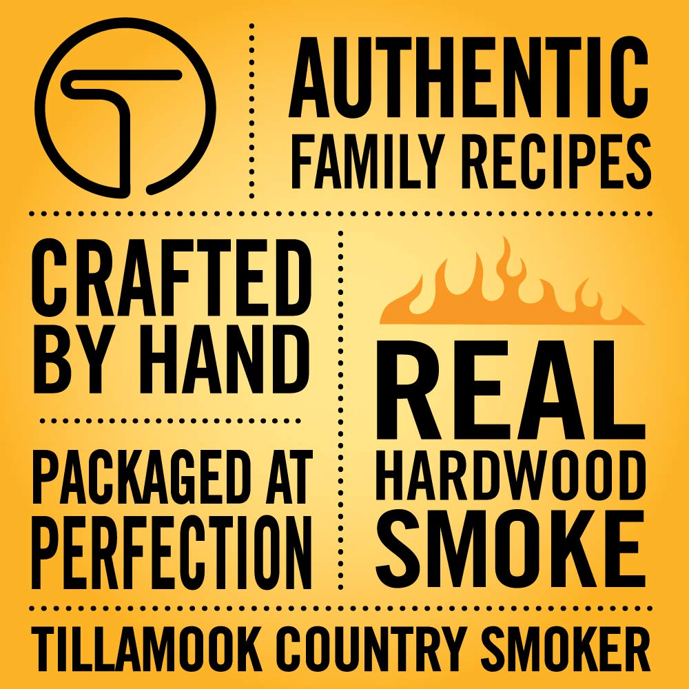 Store display of Tillamook Country Smoker sausages ready for purchase
