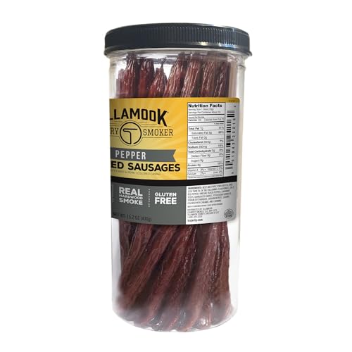 Tillamook Country Smoker jar label highlights beef and pork quality