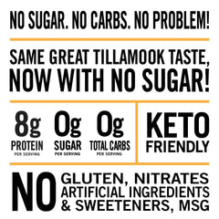 Tillamook Country Smoker protein-per-serving sausage delivers energy for busy days.